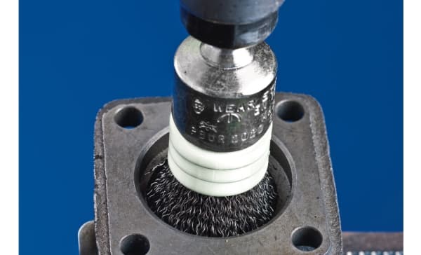 PFERD PBUR 1316/6 INOX 0,20, 1,3 cm, 1,3 cm, Stål, Icke-järnmetaller, brons, Rostfritt stål, Gjuten aluminium, 15000 RPM, 10 styck