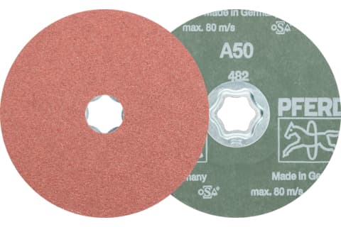 PFERD CC-FS 125 A 50, Stål, Støpejern, Ikke-jernholdig metall, Aluminium, Kopper, PFERD, 12,5 cm, 12200 RPM, 25 stykker