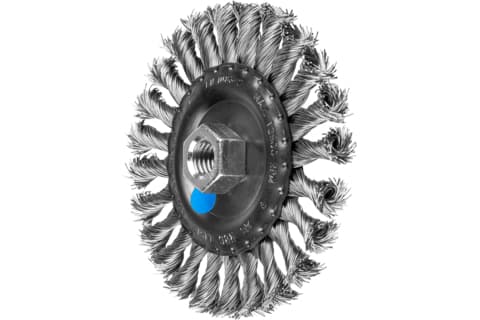 PFERD POS RBG 11512/M14 INOX 0,50, 11,5 cm, 11,5 cm, Stål, Ikke-jernholdig metall, Bronse, Rustfritt stål, Aluminium, 12500 RPM