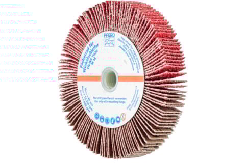 PFERD 44781604, Klaffhjul, Rustfritt stål, 13300 RPM, Rund, 11,5 cm, 20 mm