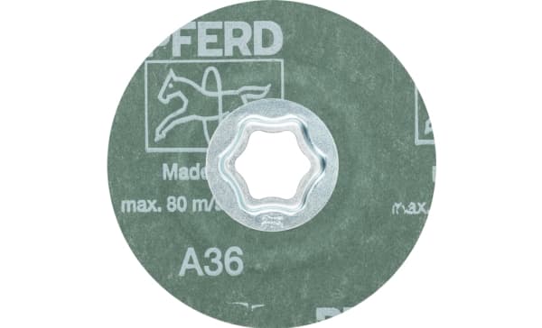 PFERD CC-FS 100 A 36, Stål, Støpejern, Ikke-jernholdig metall, Aluminium, Kopper, PFERD, 10 cm, 15300 RPM, 25 stykker