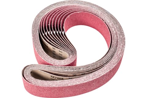 PFERD 45005721, Slipebelte, 2000 mm, 75 mm, 10 stykker