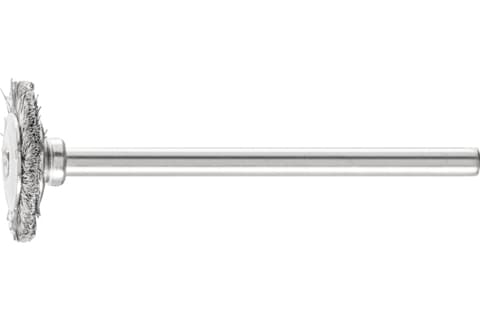 PFERD RBU 1602/3 INOX 0,10, 1,6 cm, 1,6 cm, Stål, Icke-järnmetaller, brons, Rostfritt stål, Gjuten aluminium, 12000 RPM, 10 styck