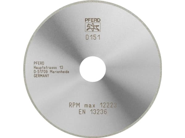 PFERD D1A1R 125-1,4-20 D 151 GAD, Plast, PFERD, 2 cm, 12,5 cm, 1 styck