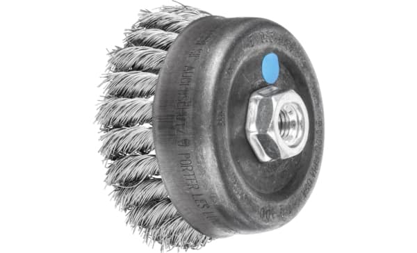 PFERD TBG 100/M14 INOX 0,50, 10 cm, 10 cm, Stål, Ikke-jernholdig metall, Bronse, Rustfritt stål, Aluminium, 9000 RPM