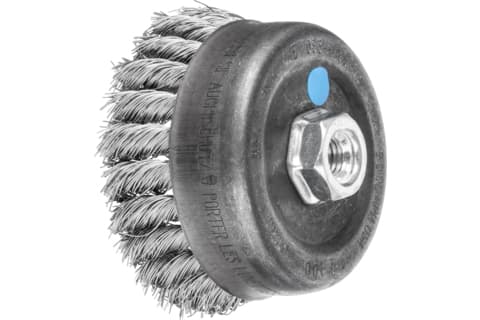 PFERD TBG 100/M14 INOX 0,50, 10 cm, 10 cm, Stål, Ikke-jernholdig metall, Bronse, Rustfritt stål, Aluminium, 9000 RPM