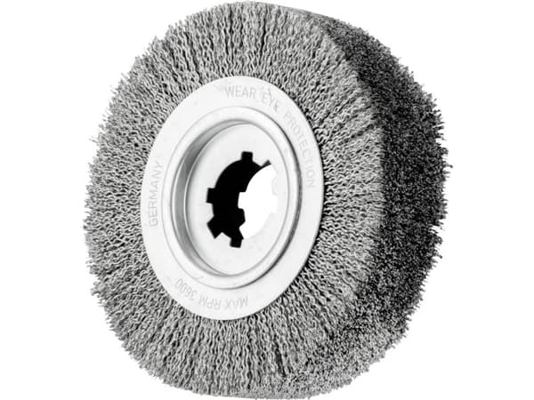 PFERD 43506717, Slipebørste, Universell, 3600 RPM, Rund, 25 cm, 60 mm