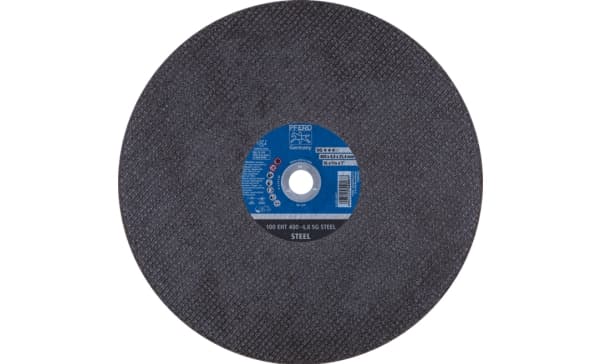 PFERD 100 EHT 400-4,8 SG STEEL/25,4, Stål, Gjutjärn, PFERD, 2,54 cm, 40 cm, 4800 RPM, 10 styck
