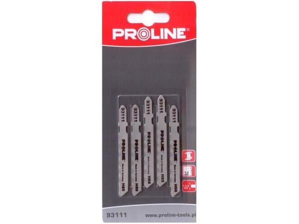 Proline HSS metallstikksagblad L=50mm type T 5stk - 93111