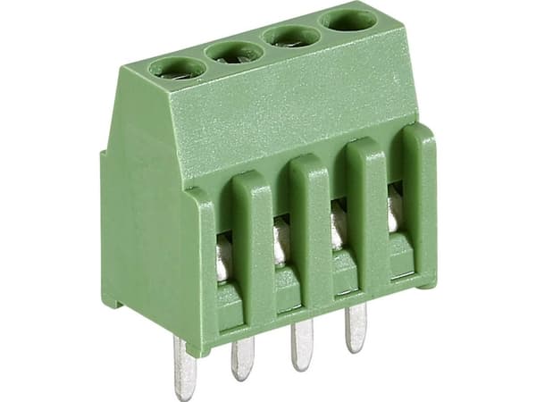 Ruuviliitin TE Connectivity 282836-5 1,31 mm² Poltal 5 Vihreä 1 kpl 1 kpl