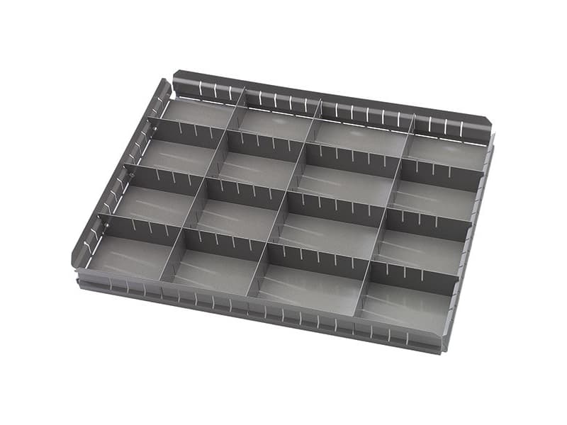 Lådor i metall 347x415x90