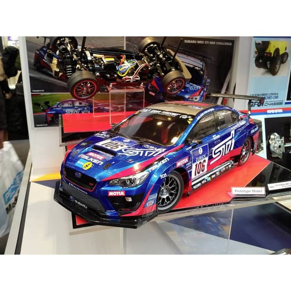 Tamiya 1:10 RC modellbil Elektrisk Racerbil Subaru WRX STI Fyrhjulsdrift (4WD) Byggsats TT-02