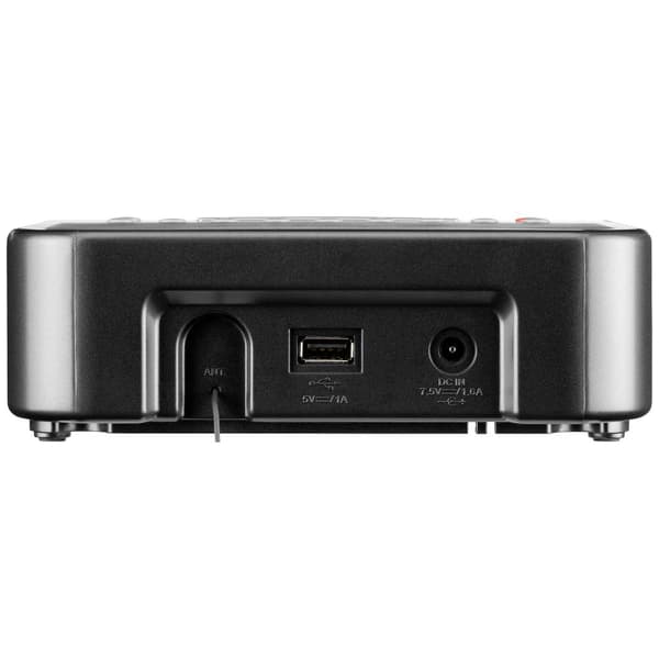 Klockradio Sangean DCR-89+ DAB+, FM Väckningsfunktion Svart