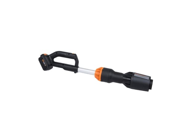 WORX WG543E, Käsipuhallin, 209 km/h, Alumiini, Musta, Oranssi, 696 m³/h, 18 V, Litiumioni (Li-Ion)