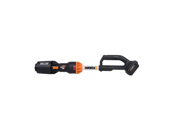 WORX WG543E, Käsipuhallin, 209 km/h, Alumiini, Musta, Oranssi, 696 m³/h, 18 V, Litiumioni (Li-Ion)