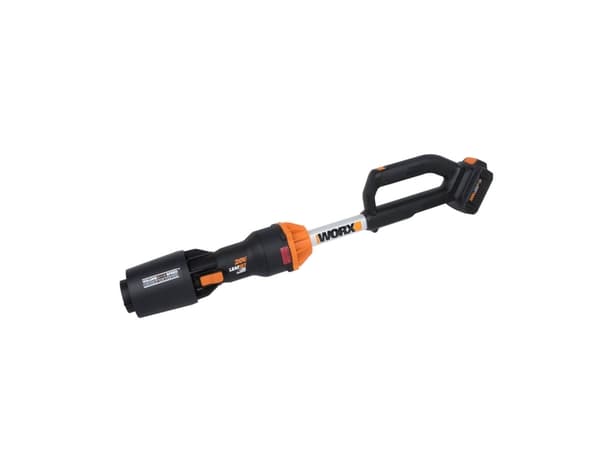 WORX WG543E, Käsipuhallin, 209 km/h, Alumiini, Musta, Oranssi, 696 m³/h, 18 V, Litiumioni (Li-Ion)