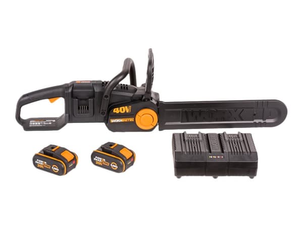 Worx Nitro WG385E.9 - Motorsag - trådløs - 40 V - uten batteri - 40 cm - 4.2 kg - SOLO