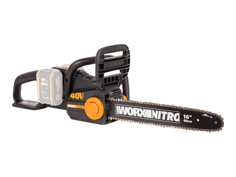 Worx Nitro WG385E.9 - Motorsåg - sladdlös - 40 V - inget batteri - 40 cm - 4.2 kg - Utan batteri och laddare