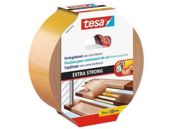 TESA 5696, Vit, Fastsättning, Polypropylen (PP), 20%, 25 m, 50 mm