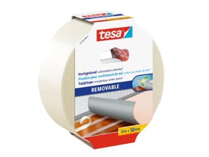 tesa POISTETTU 55735-00014-11 Mattoteippi Läpinäkyvä (L x S) 25 m x 50 mm 1 kpl