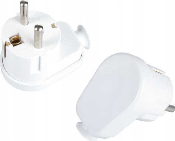 Vinkelanslutning löstagbar Uni-Schuko WT-50 vit Montis MT021-B POLISH PRODUKT 5841165 MT021-B