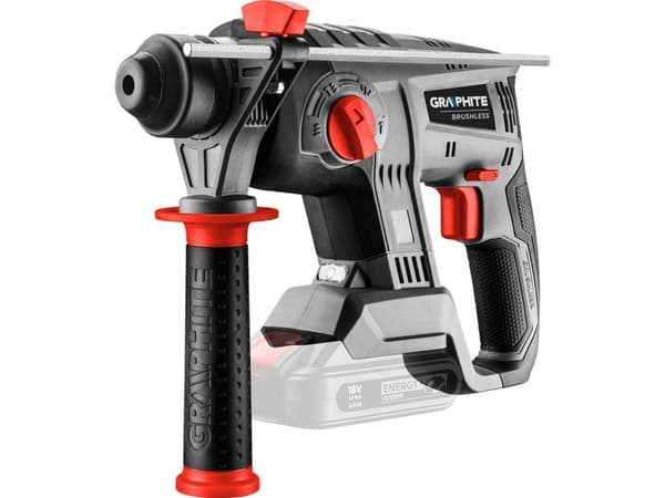 Graphite 58G027, SDS Plus, Grå, Röd, Borstlös motor, 2,2 cm, 1420 RPM, 2,2 J