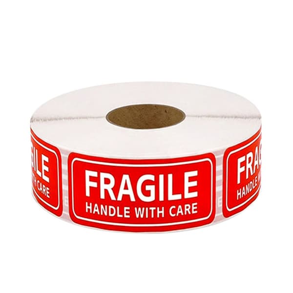 FRAGILE - Varoitustarrat 500kpl