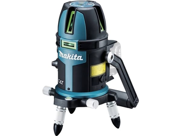 Makita SK209GDZ, 0,1 mm/m, Horisontal/vertikal, Grønn, Linjevater, Sort, Blå, IP54