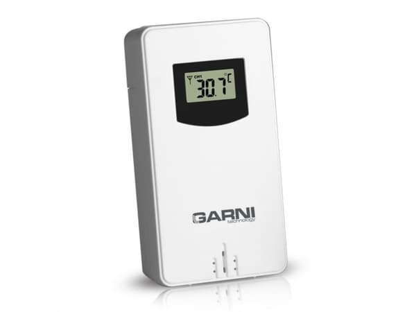 GARNI GARNI029, Valkoinen, -40 - 70 °C, 60 m, LCD, Akku, 1,5 V