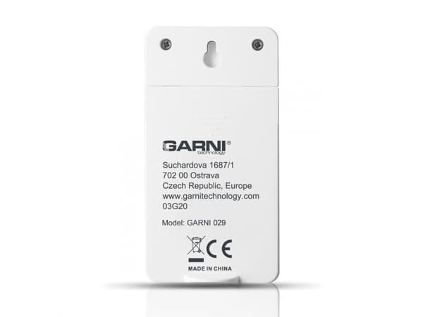 GARNI GARNI029, Valkoinen, -40 - 70 °C, 60 m, LCD, Akku, 1,5 V