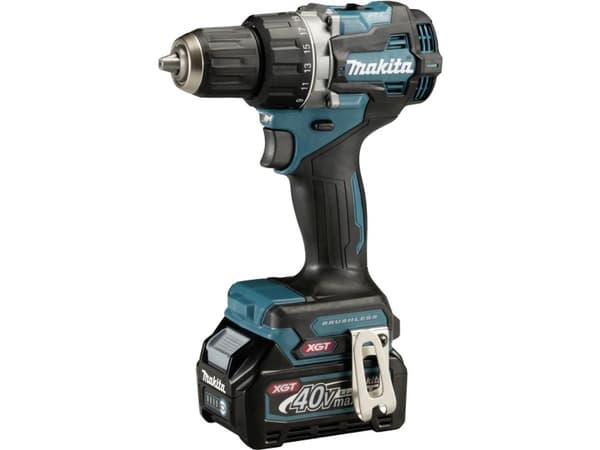 Makita DF002GA202 - Drill/driver - trådløs - 2 hastigheter - nøkkelfri borhylse 13 mm - 64 N·m - 2 batterier - 40 V