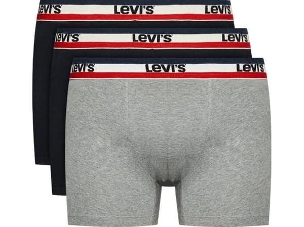 Levi`s Levi's Boxer 3 Pairs Briefs 37149-0544 svart S