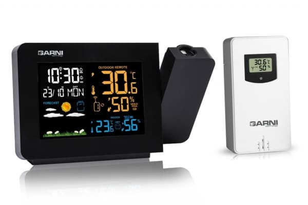 GARNI GARNI439 Line, Sort, Inne hygrometer, Utendørs Fuktighetsmåler, Termometer, 20 - 95%, 20 - 95%, 0,1 °C