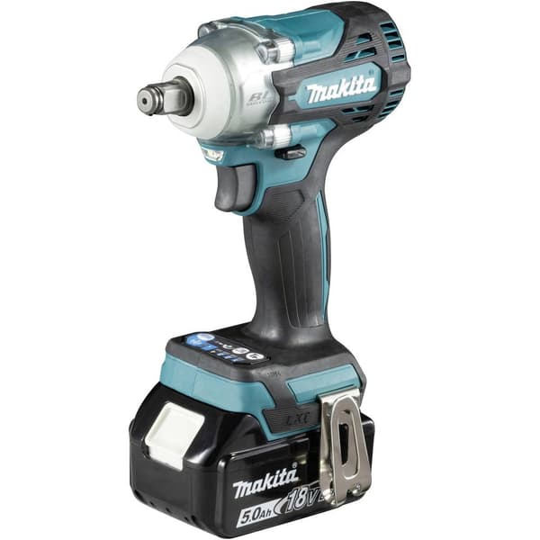 Makita DTW300RTJ Slagskruvdragare batteri 330 Nm 18 V Antal batterier som ingår 2 5 Ah inkl. 2x batterier, inkl. laddar