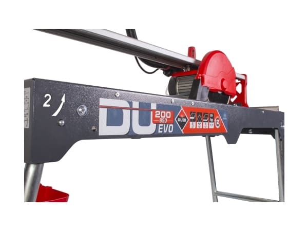RUBI DU-200 EVO 850, Stationär kakelskärare, 850 W, 2790 RPM, 20 cm, 85 cm, 230 V