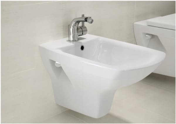 Cersanit Luvio stående bidet blandebatteri krom (S951-017)