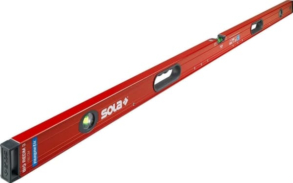 SOLA MAGNETISK NIVÅ BIG REDM 3 200cm /0,3mm/m