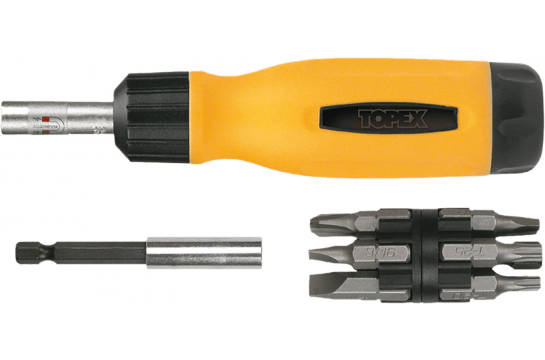 Topex Ratchet Bits ruuvimeisseli (39D518)