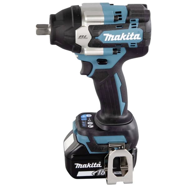 Makita DTW701RTJ Slagskruvdragare batteri 700 Nm 18 V Antal batterier som ingår 2 5 Ah inkl. 2x batterier, inkl. laddar