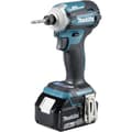 Miniatyrbild 1 av 10: Makita DTW701RTJ Slagskruvdragare batteri 700 Nm 18 V Antal batterier som ingår 2 5 Ah inkl. 2x batterier, inkl. laddar