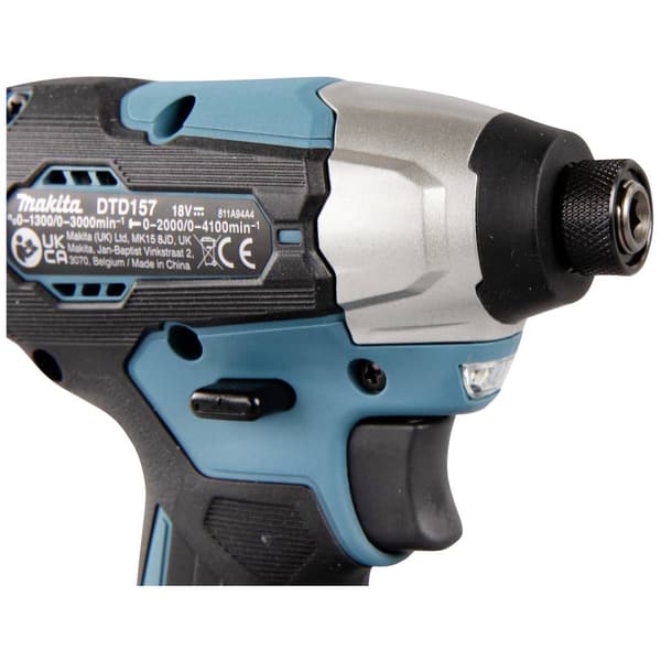 Makita DTD157Z Slagskruvdragare batteri 140 Nm 18 V Antal batterier som ingår 0 Li-Ion exkl. batteri/laddare