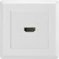 Miniatyrbild 3 av 4: Renkforce RF-4724906 HDMI Adapter [1x HDMI hona - 1x HDMI hona] Vit guldpläterad kontakt