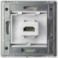 Miniatyrbild 4 av 4: Renkforce RF-4724906 HDMI Adapter [1x HDMI hona - 1x HDMI hona] Vit guldpläterad kontakt