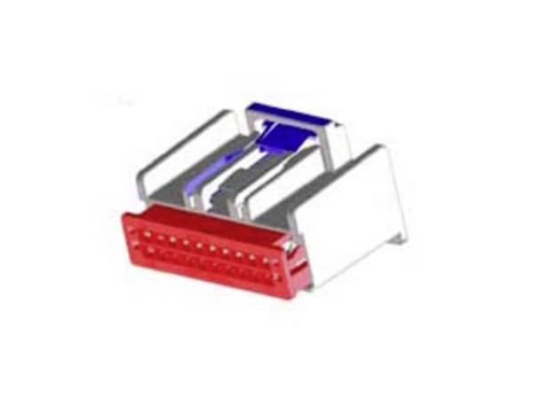 Molex 307001207 2.54mm Pitch, 0.64mm Width H-DAC 64 High Density Automotive Connectors, Dual Row, Female Harness Assembly