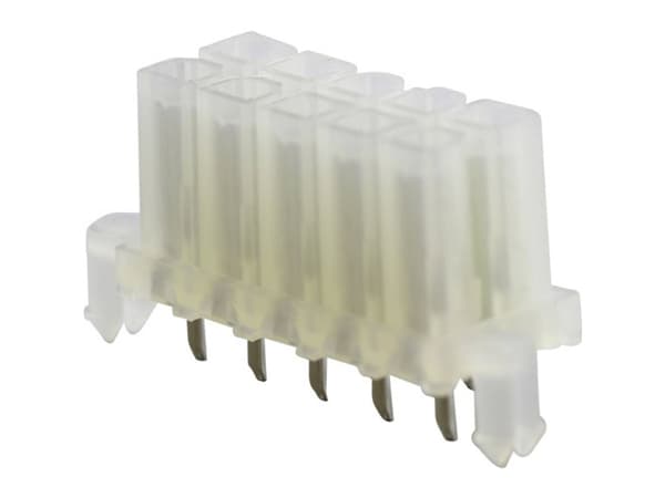 Molex Bussningstriangel (standard) Totalt antal poler 10 Rutstorlek: 4,2 mm 15247100 1 st Brick