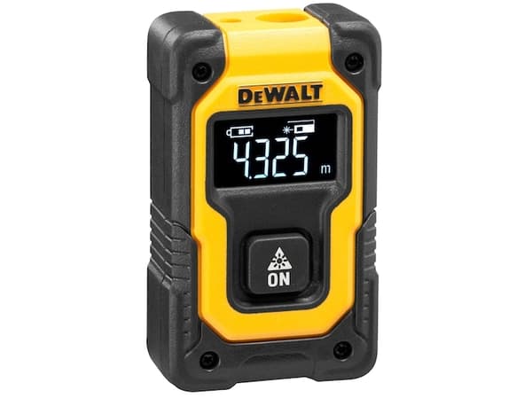 DeWALT DW055PL-XJ, Avståndslasermätare, cm, Matarfack, In, m, Svart, Gul, Digital, 16 m, 6 mm