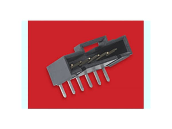 Molex 705530108 2.54mm Pitch SL Header, Low Profile, Single Row, Right Angle, 3.05mm Pocket, Shrouded, 4 Circuits, 0.76µm
