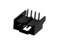 Miniatyrbild 2 av 3: Molex Indbygningsstiftliste (standard) Samlet antal poler 4 Rastermål: 2.54 mm 901362204 1 stk Tray