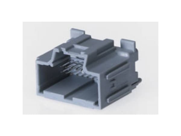 Molex 346900201 Stac64 Vertical Header Assembly, 20 Circuits, Polarization B, Gray, Tray