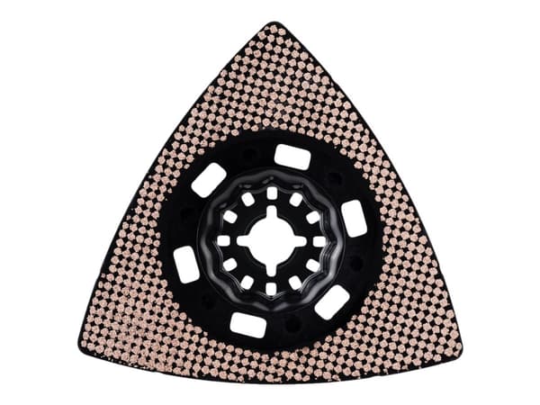 Bosch Expert AVZ 90 RT10 - Sanding plate - for tre, bløtt tre, løvtre - delta - grovkorn: 100 - 90 mm x 85 mm